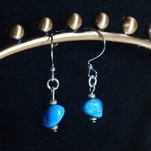 NWT Handmade SLP NATURAL STONE EARRINGS 1030A